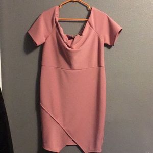 Pink fashion nova dress